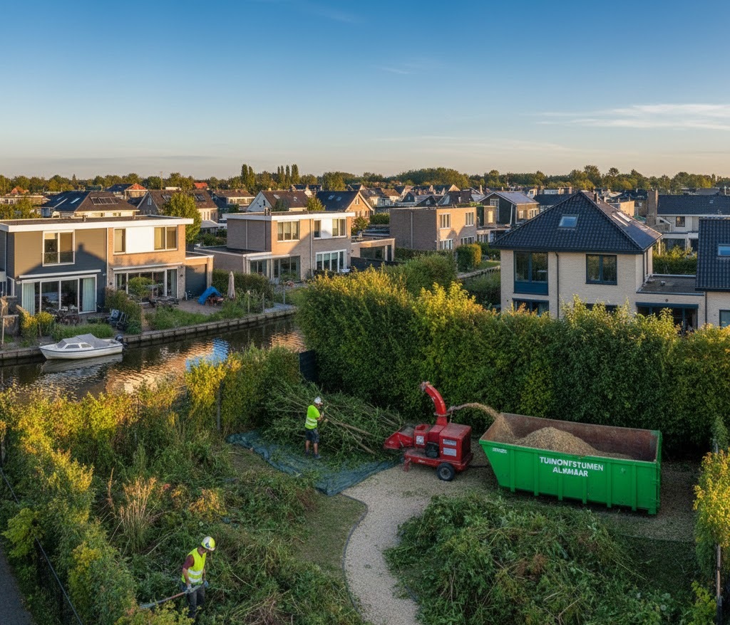 tuinontruiming Alkmaar specialist