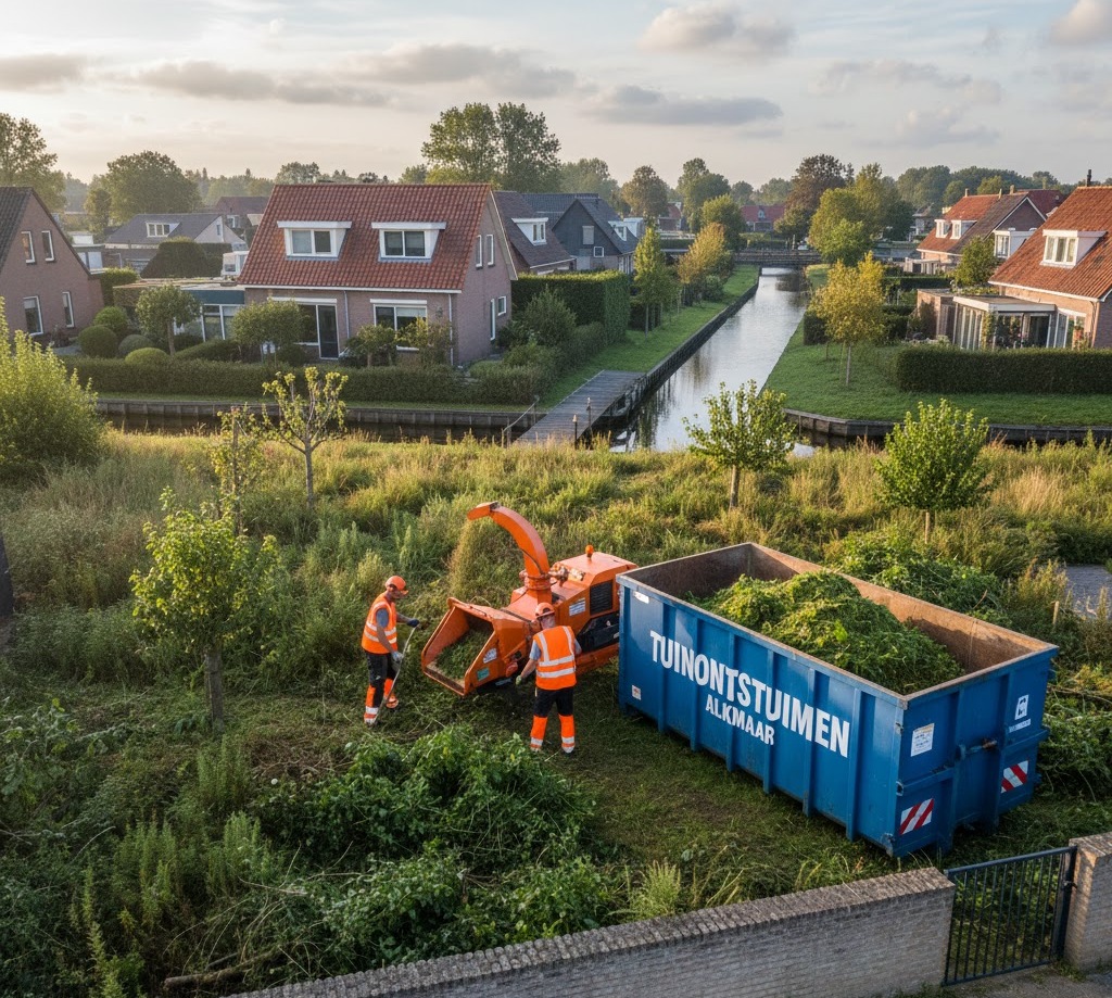 Tuinontruiming Bergen NH specialist