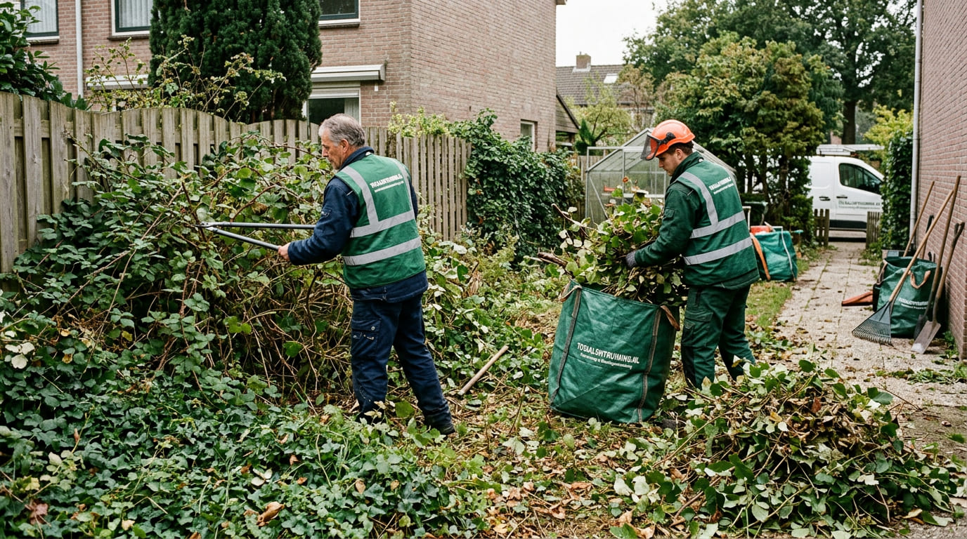 Tuin leeghalen Amstelveen
