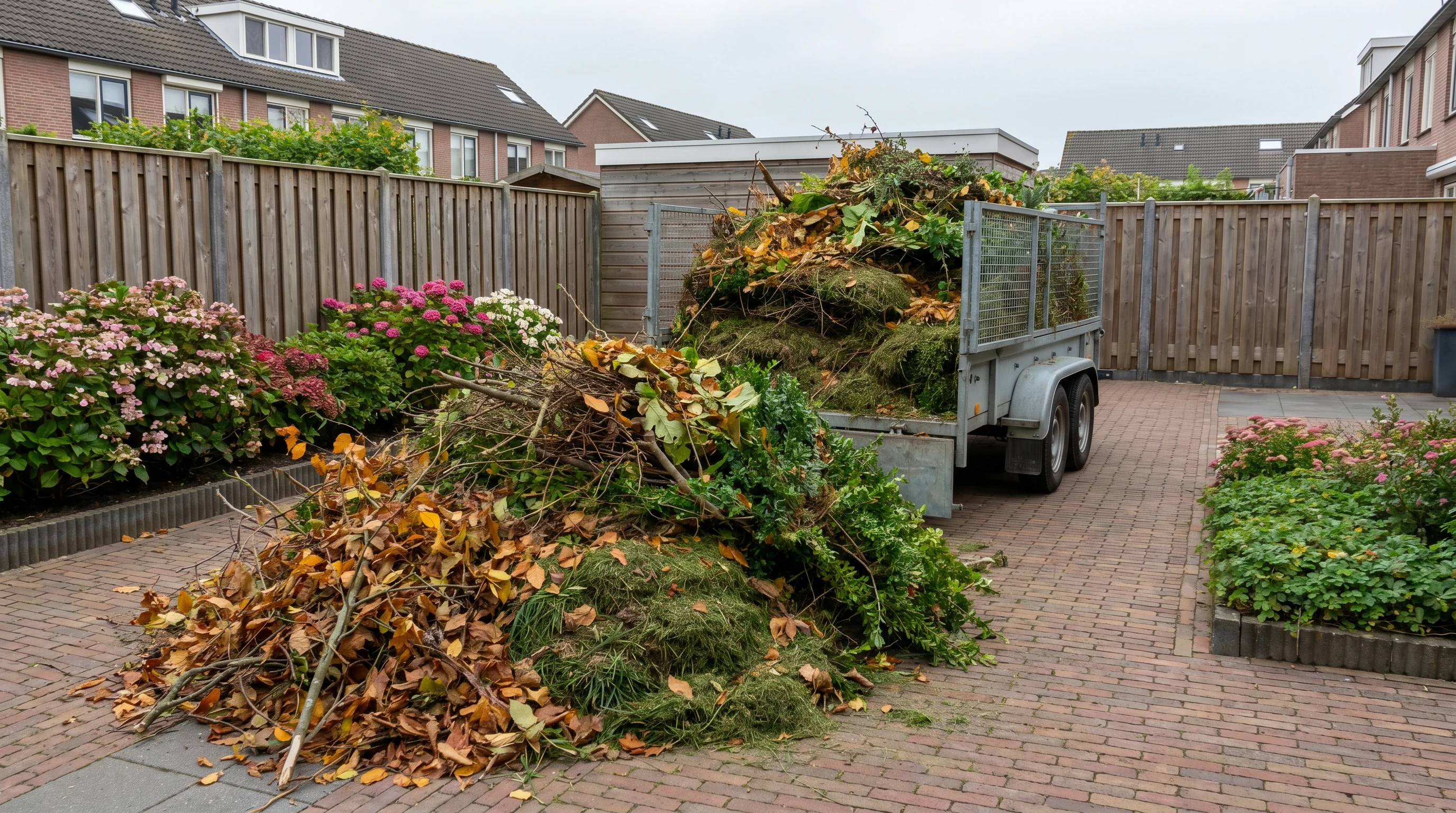 Tuinafval afvoeren in Noord-Holland door Totaalontruiming